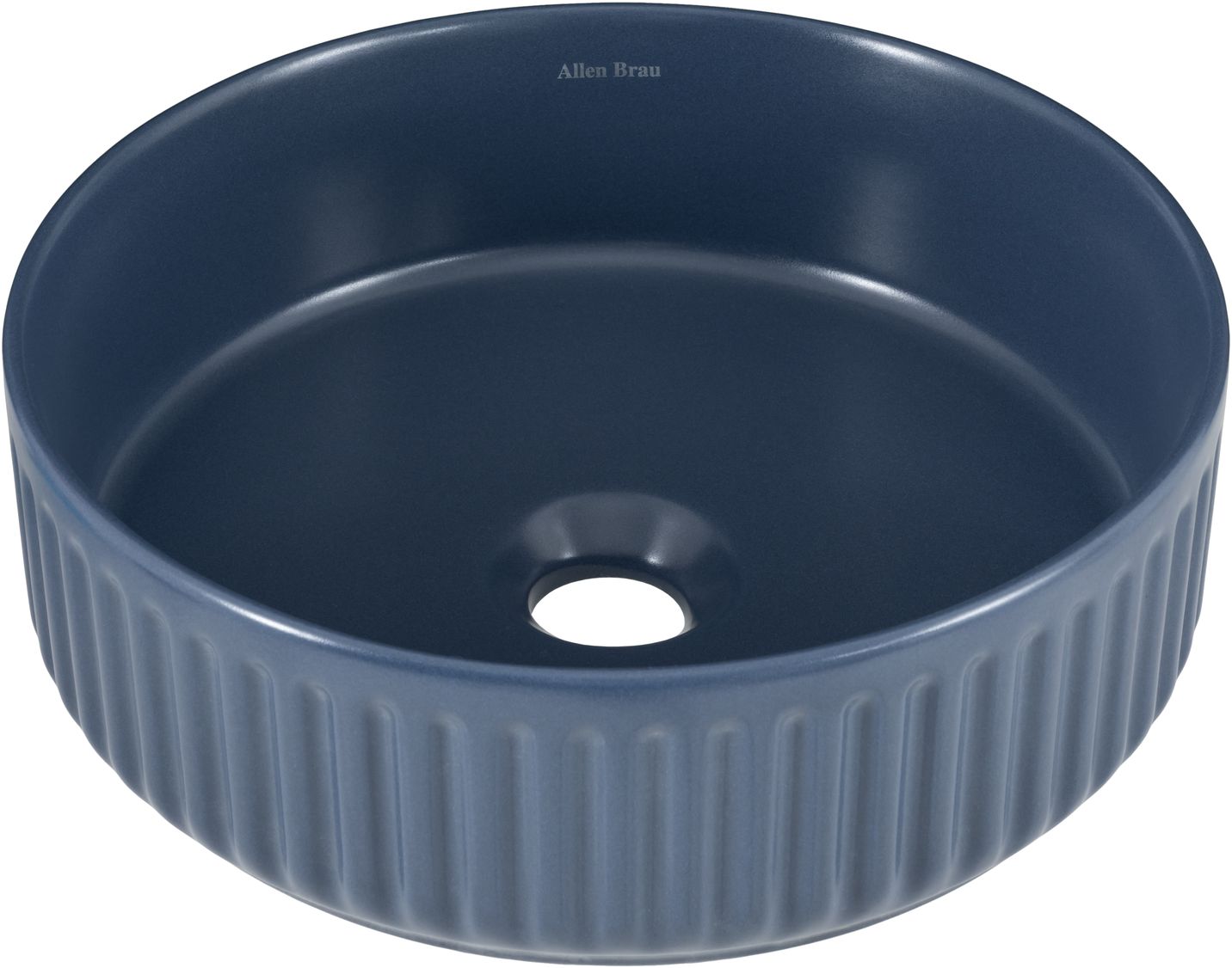 Раковина-чаша Allen Brau Fantasy 36х36х12 см индиго 4.11032.ID