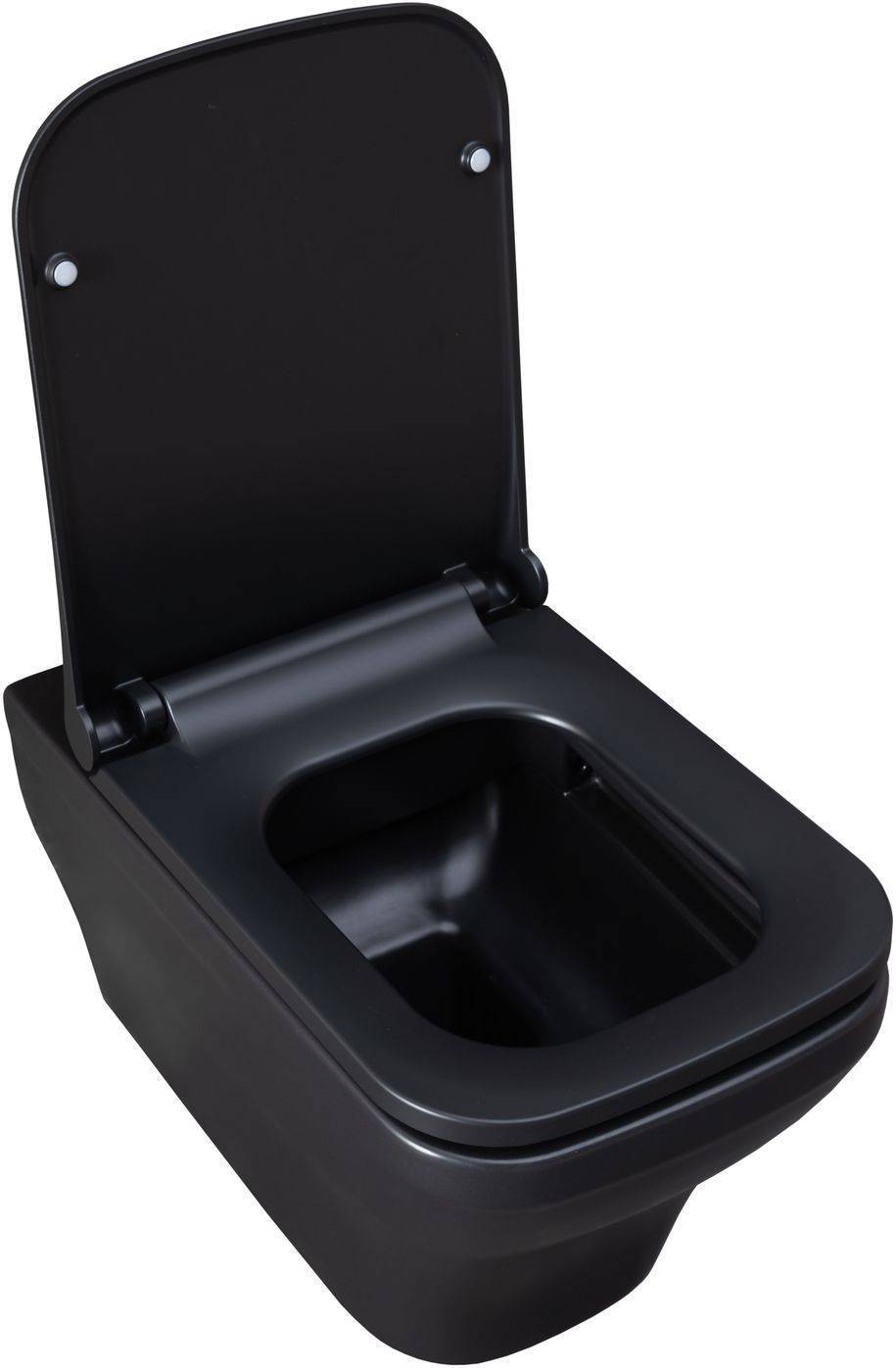 Унитаз подвесной Allen Brau Infinity чаша 34x53.5x35.5 см черный 4.21011.31