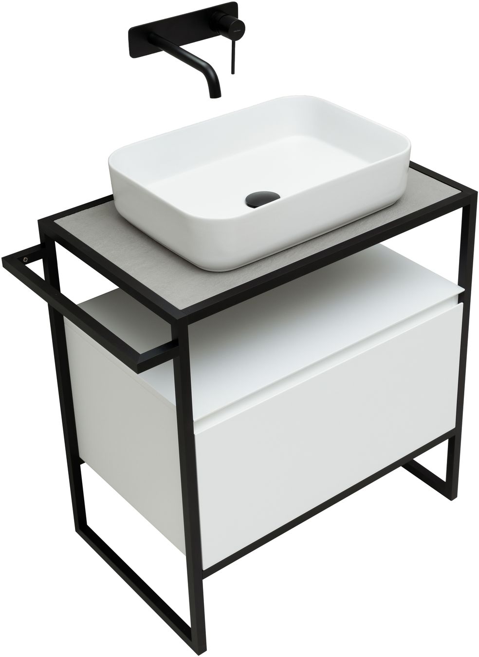 Тумба под раковину Allen Brau Priority 70x45x75 см белый 1.31001.WM