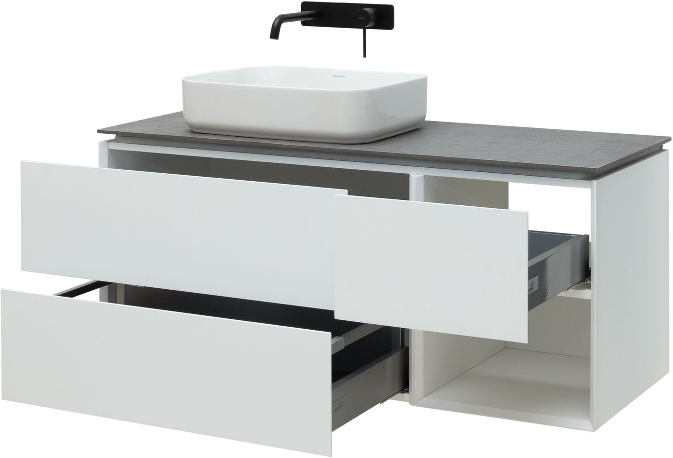 Тумба под раковину Allen Brau Infinity 119.2x45.6x51 см белый 1.21005.WM