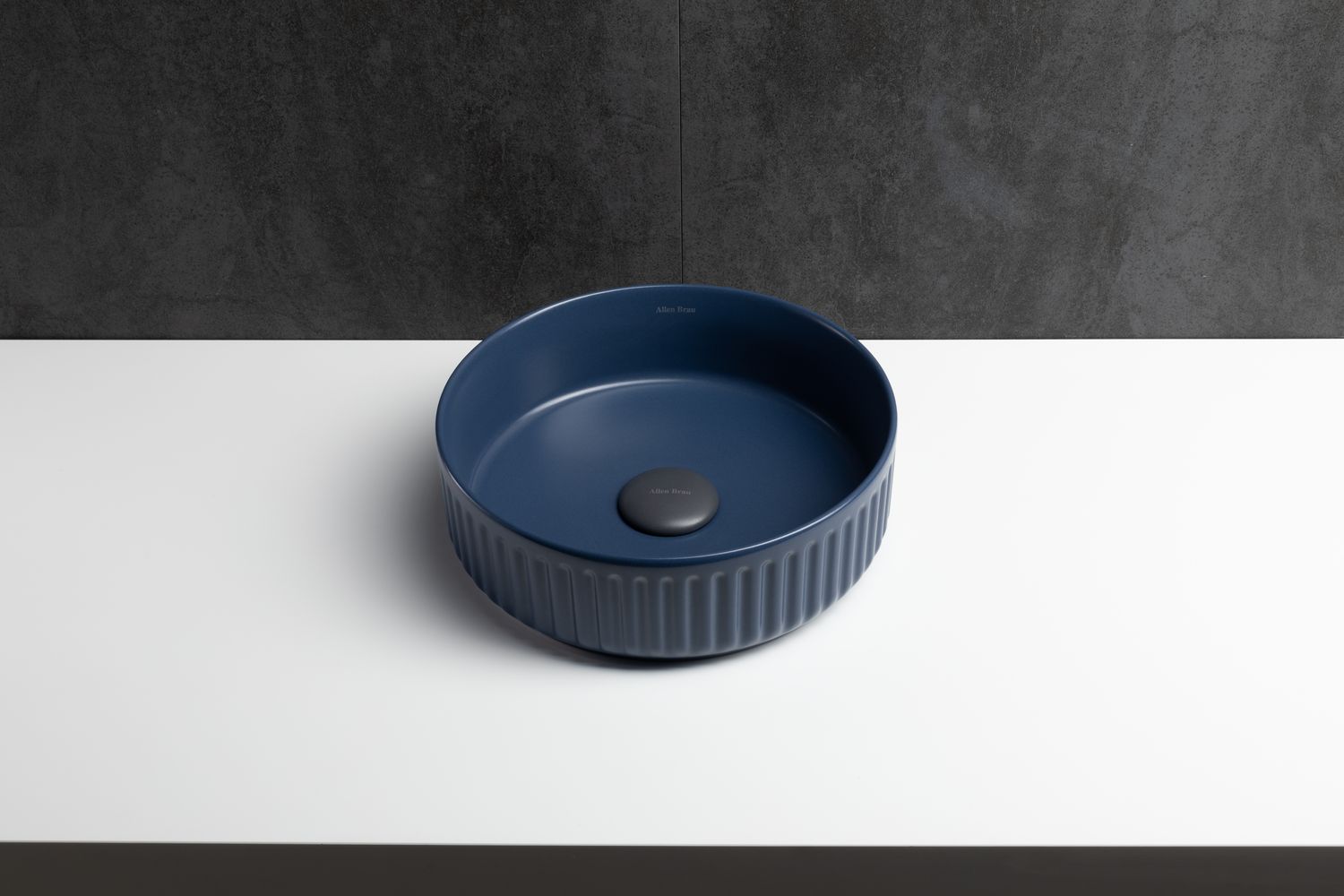 Раковина-чаша Allen Brau Fantasy 36х36х12 см индиго 4.11032.ID