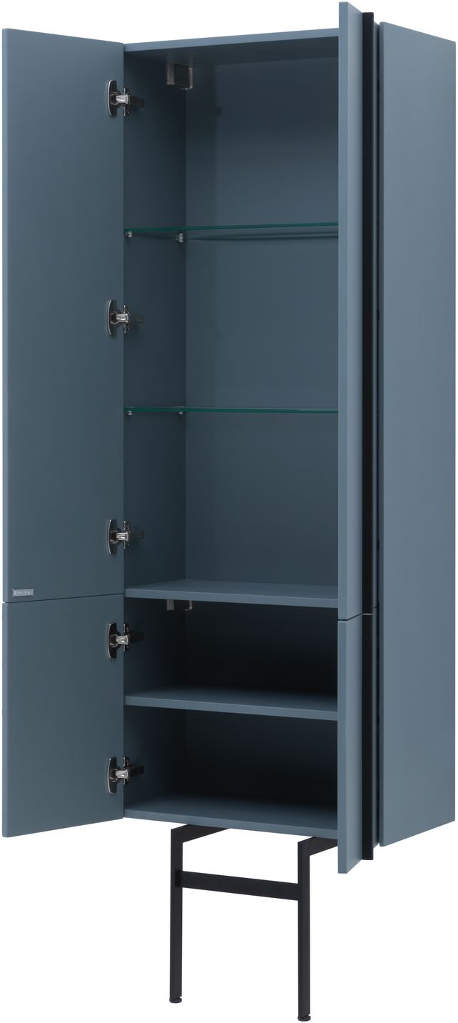 Шкаф-пенал подвесной Allen Brau Reality 60х31х148 см синий матовый 1.32003.BGM