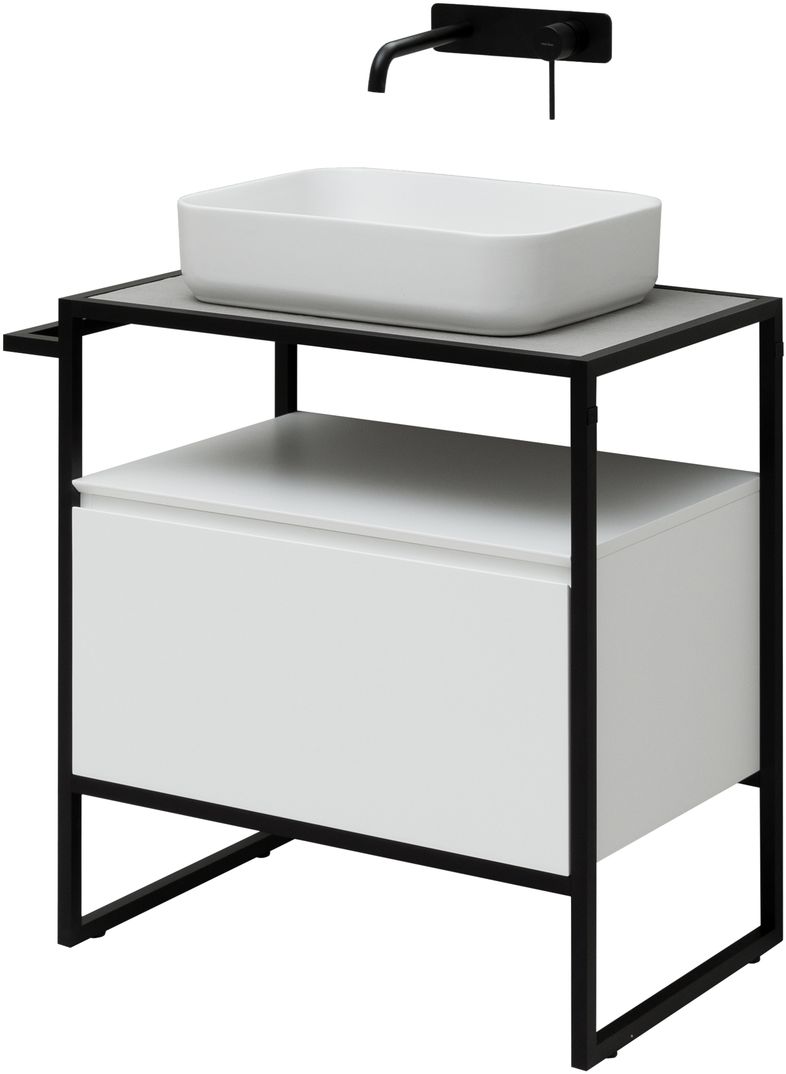 Тумба под раковину Allen Brau Priority 70x45x75 см белый 1.31001.WM