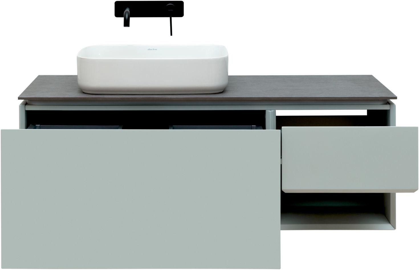 Тумба под раковину Allen Brau Infinity 119,2x45,6x40,8 см папирус 1.21006.PWM