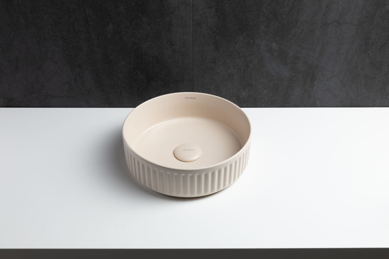 Раковина-чаша Allen Brau Fantasy 36х36х12 см айвори 4.11032.IV