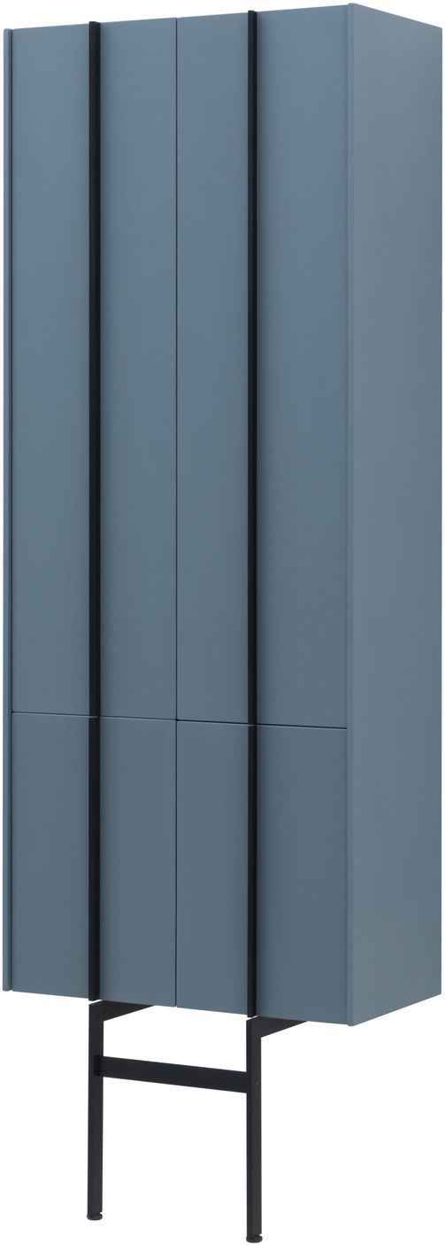 Шкаф-пенал подвесной Allen Brau Reality 60х31х148 см синий матовый 1.32003.BGM