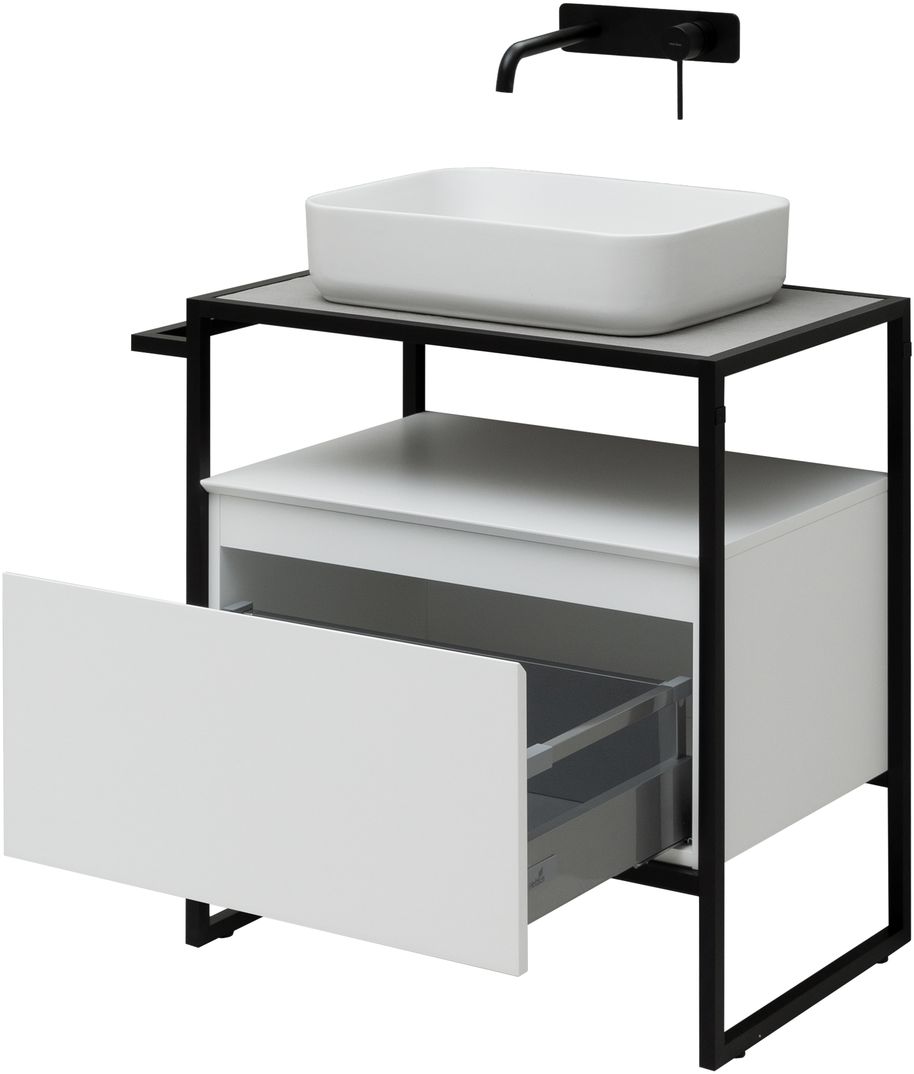 Тумба под раковину Allen Brau Priority 70x45x75 см белый 1.31001.WM