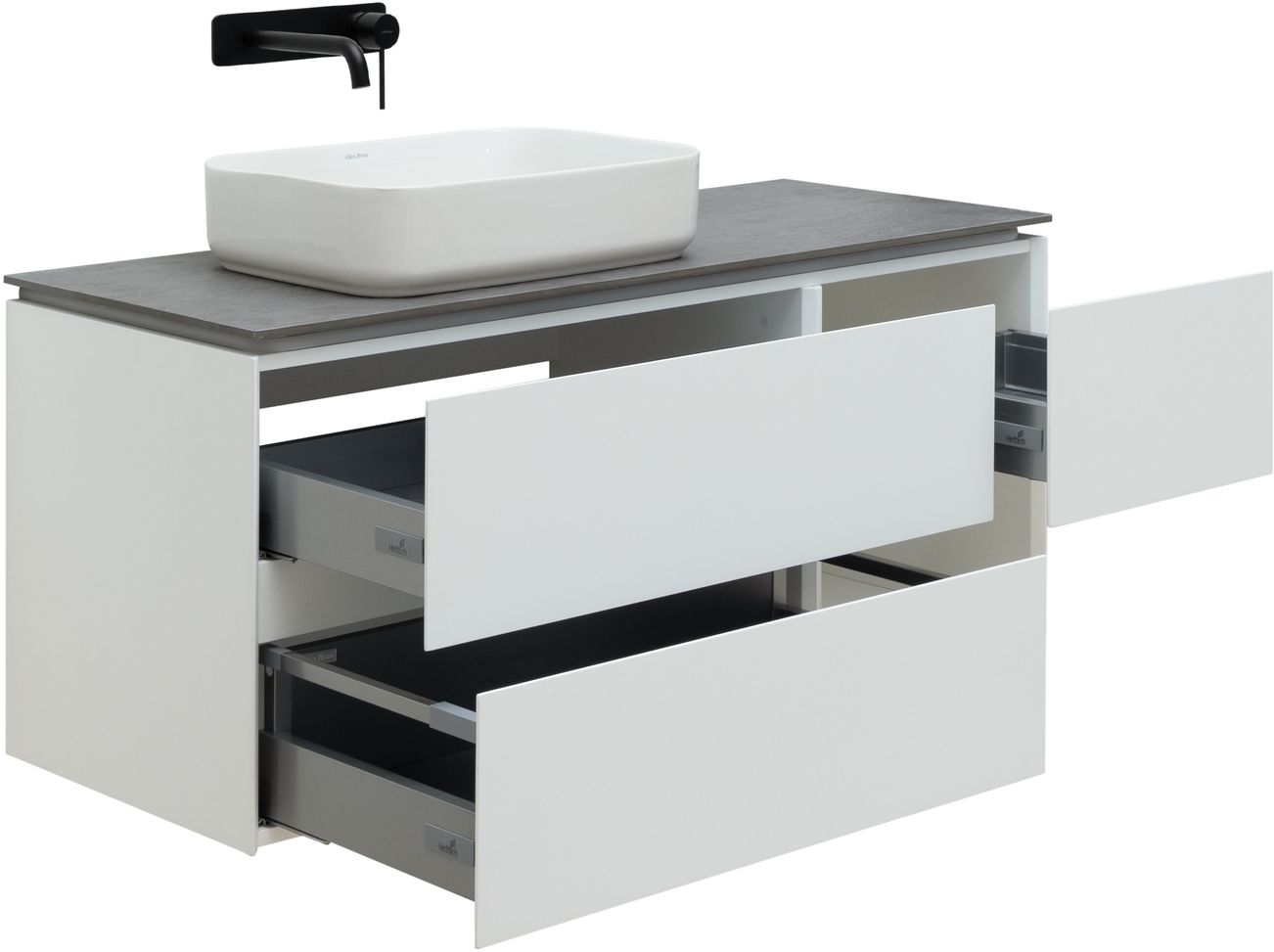 Тумба под раковину Allen Brau Infinity 119.2x45.6x51 см белый 1.21005.WM