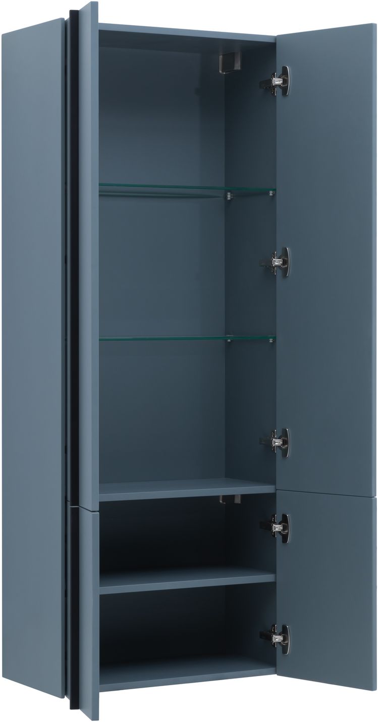 Шкаф-пенал подвесной Allen Brau Reality 60х31х148 см синий матовый 1.32003.BGM