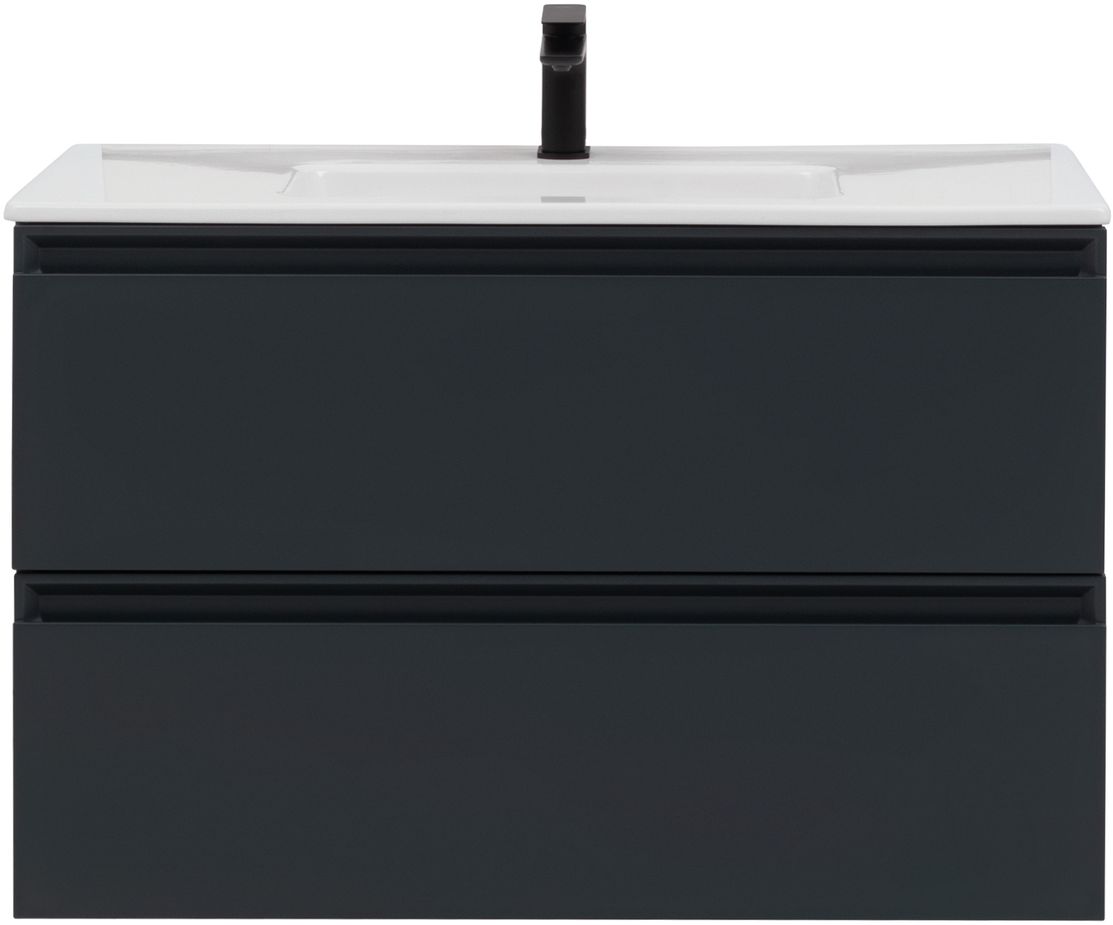 Тумба под раковину Allen Brau Eclipse 100x46x63.4 см антрацит 1.E1003.AM