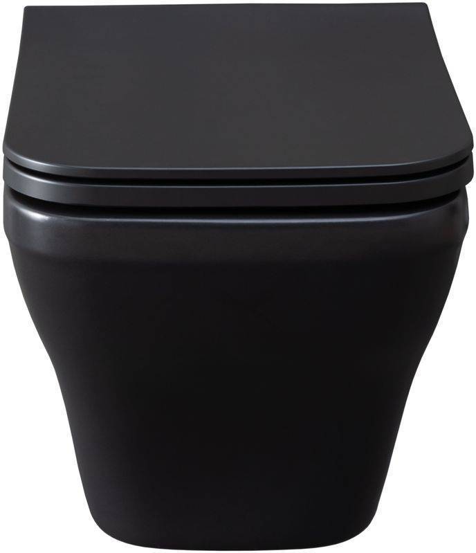 Унитаз подвесной Allen Brau Infinity чаша 34x53.5x35.5 см черный 4.21011.31