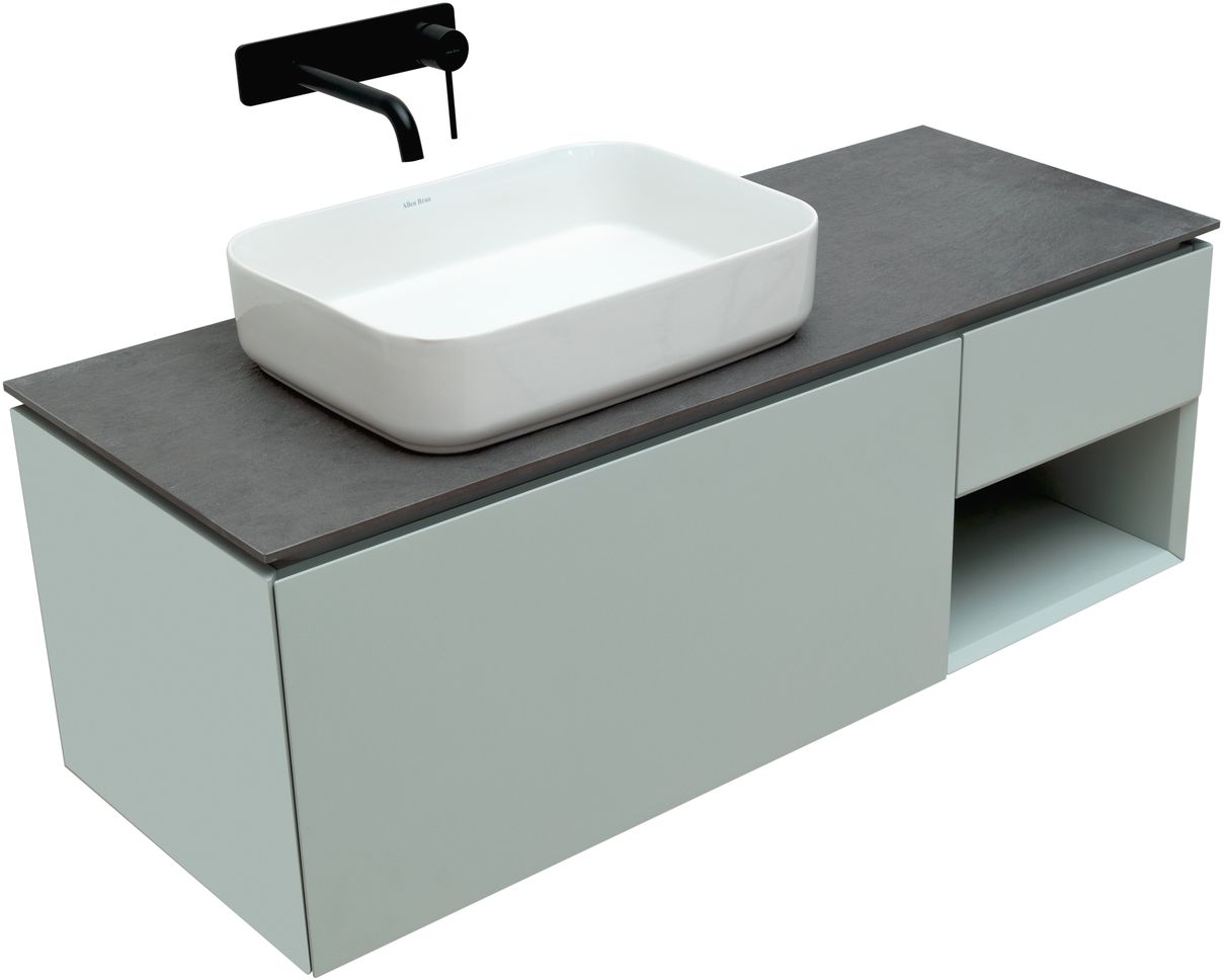 Тумба под раковину Allen Brau Infinity 119,2x45,6x40,8 см папирус 1.21006.PWM