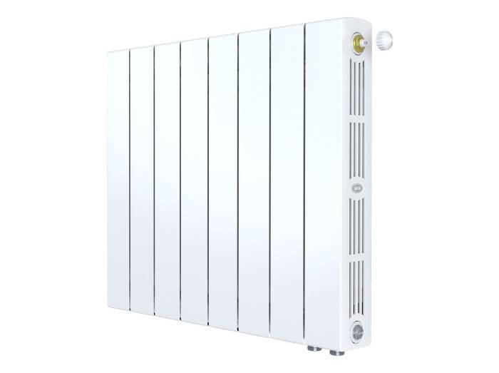 Радиатор биметаллический Rifar SUPReMO Ventil 500 8 секций нижнее правое подключение 11497