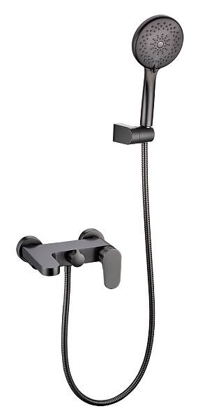 Смеситель для ванны Boheme Spectre оружейная сталь 453-Gm