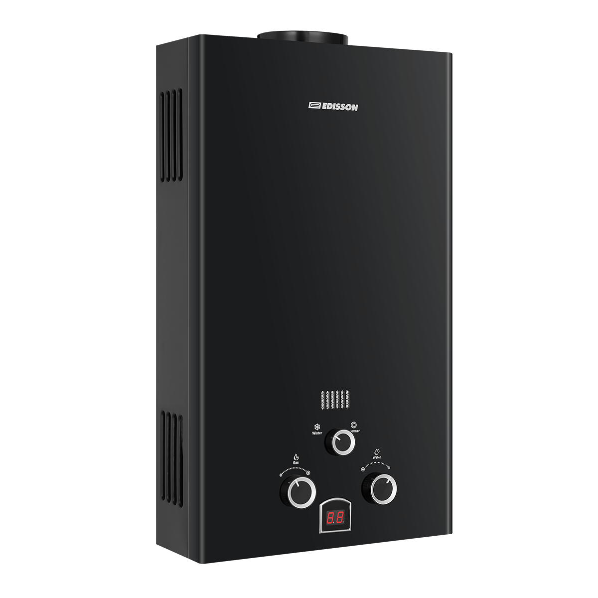 Газовая колонка Edisson E 20 D Eco 20 кВт 10 л/мин Black 711111