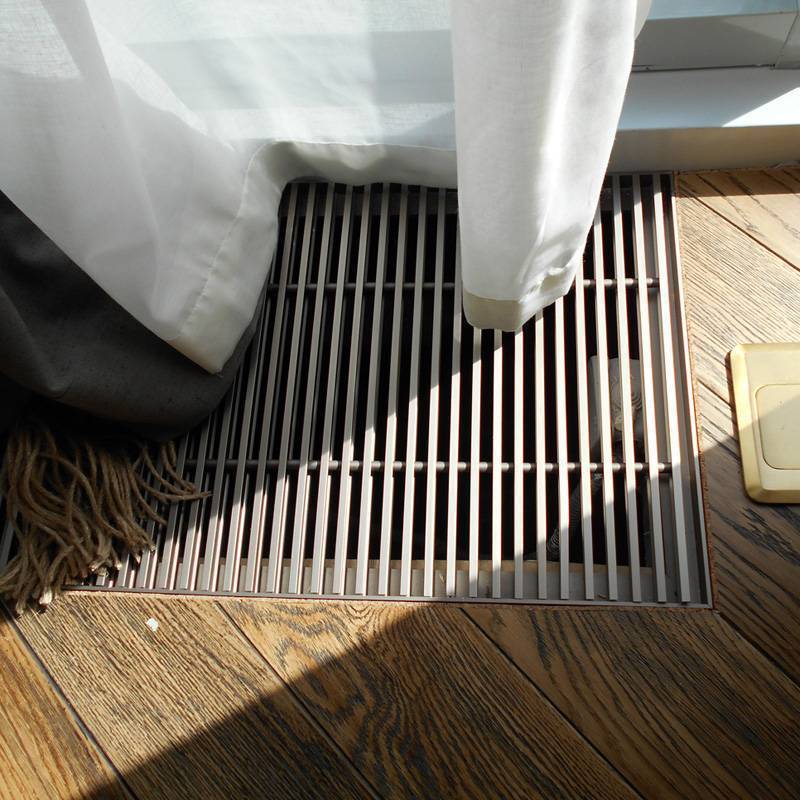 Конвектор внутрипольный Vitron ВКВ 80x260x2100 мм с вентилятором 2-трубный 220В ВКВ.80.260.2100.2ТГ.220