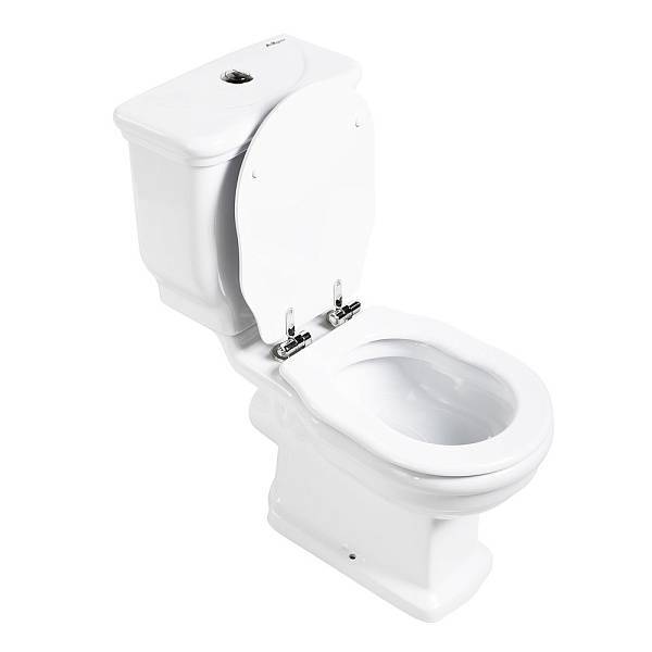 Чаша унитаза-компакт безободковая BelBagno Boheme Rimless BB115CPR