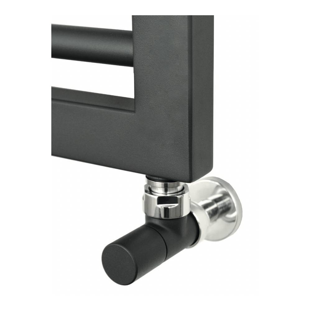 Полотенцесушитель водяной Lazzarini Asti 823х500 мм антрацит прямой 5253