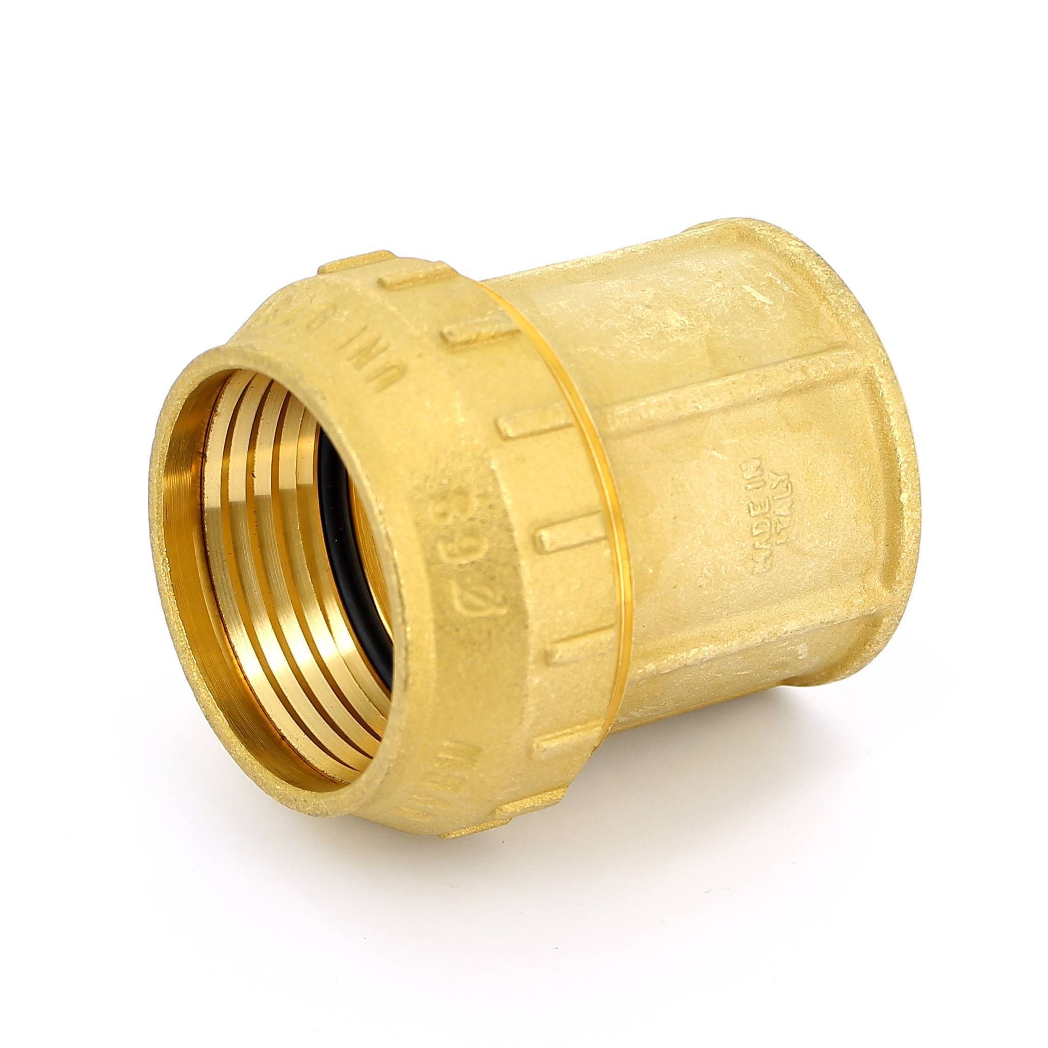 Муфта обжимная Tiemme 3400 с внутренней резьбой 63х2 3400026