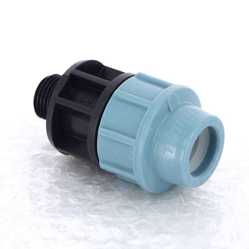 Муфта обжимная для труб ПНД Unidelta Deltone 20 мм x 1/2 1003020002