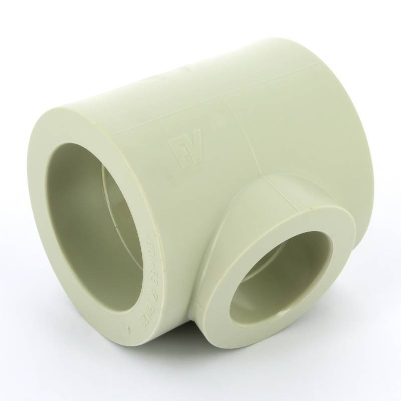 Тройник полипропиленовый редукционный FV-Plast 90х63х90 мм 212090063