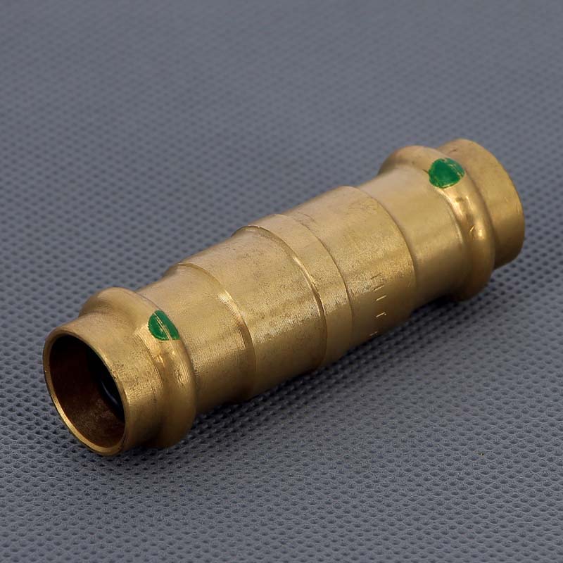 Муфта надвижная пресс Viega Sanpress 18 мм бронза 287061