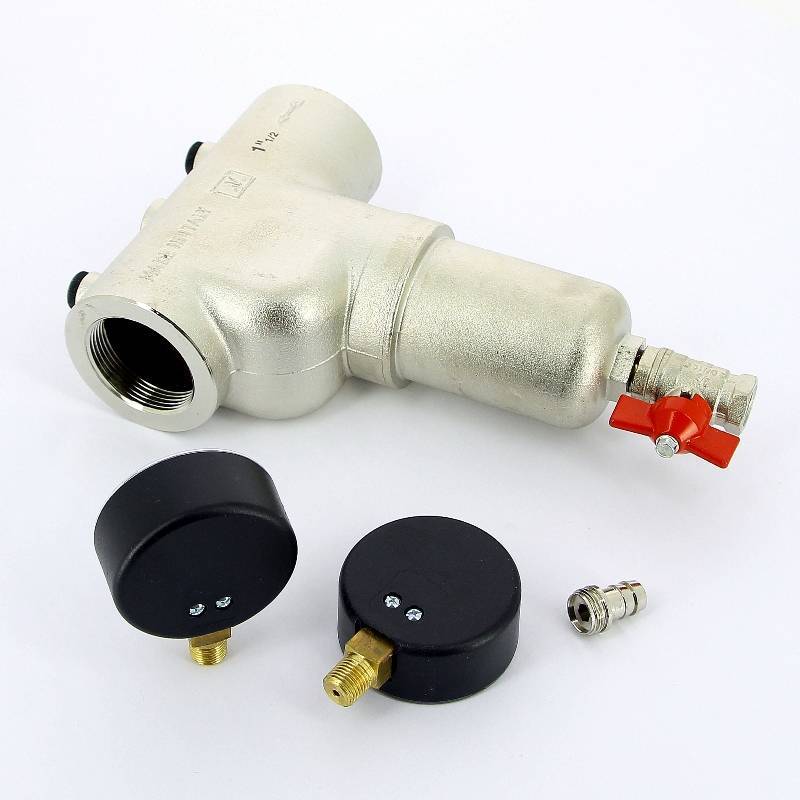 Фильтр промывной Itap 189 с двумя манометрами 1 1/2 189 1 1/2