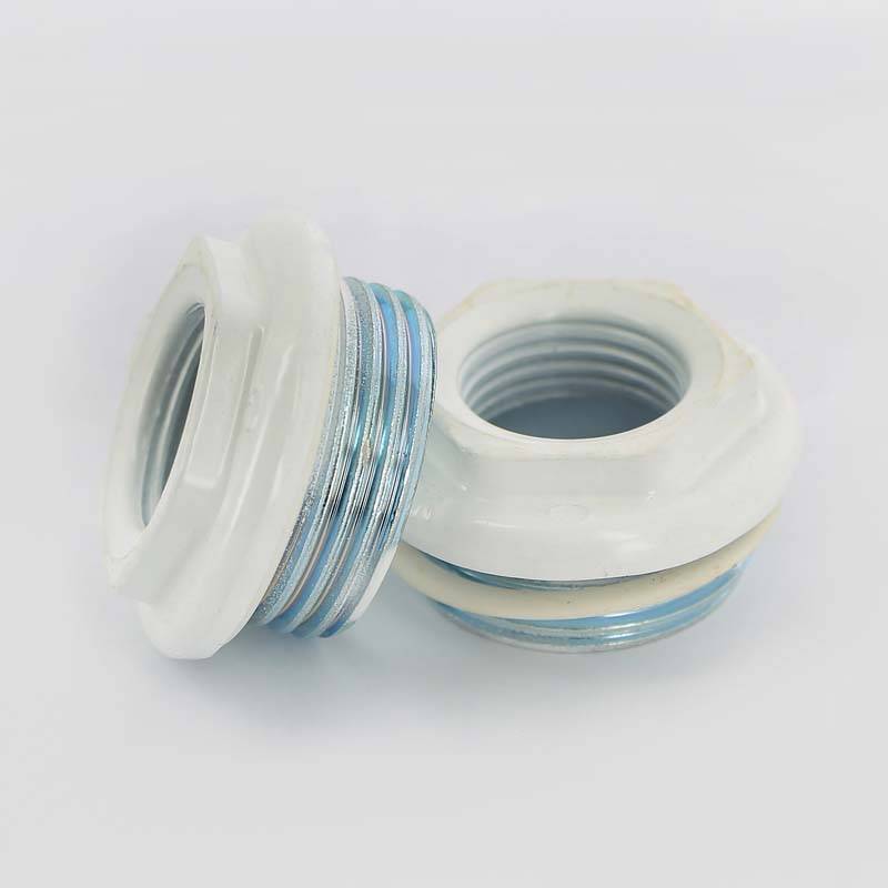 Комплект для подключения радиатора UNI-FITT 1x1/2 дюйма с силиконовой прокладкой RAL 9016 KIT0112SIL11