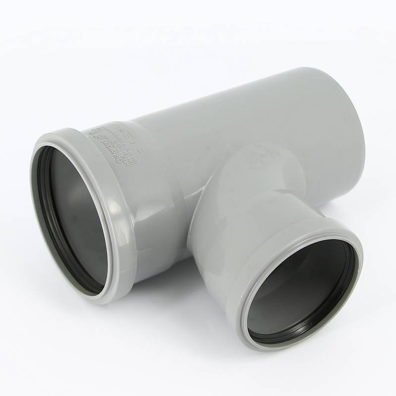 Тройник канализационный Ostendorf HT 110x90 мм 87° 115430