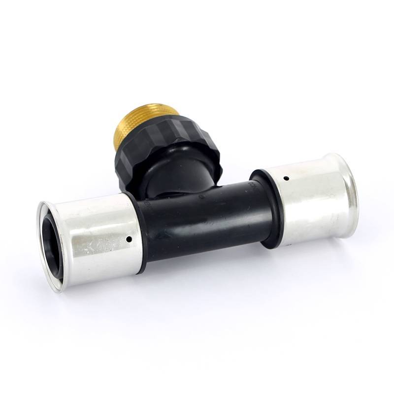 Тройник пресс-НР Henco PVDF 40x1 1/4x40 14PK-400740