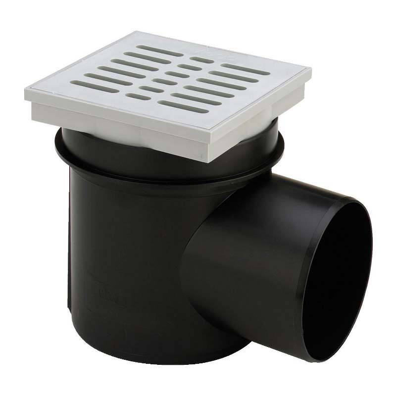 Трап Viega Kellermeister подвальный с гидрозатвором 100 мм 106003