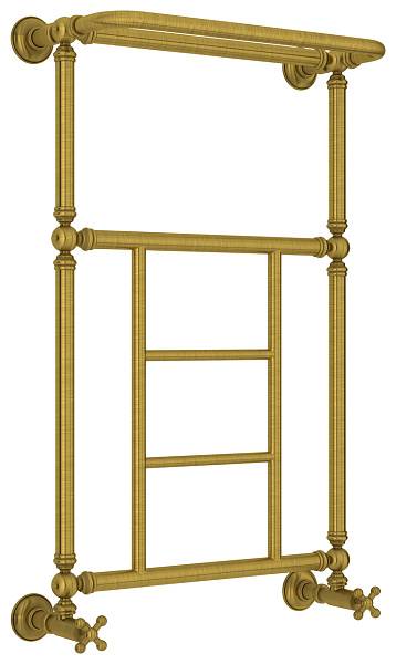 Полотенцесушитель водяной Сунержа Ренессанс 500x860 мм состаренная латунь 051-0282-8650