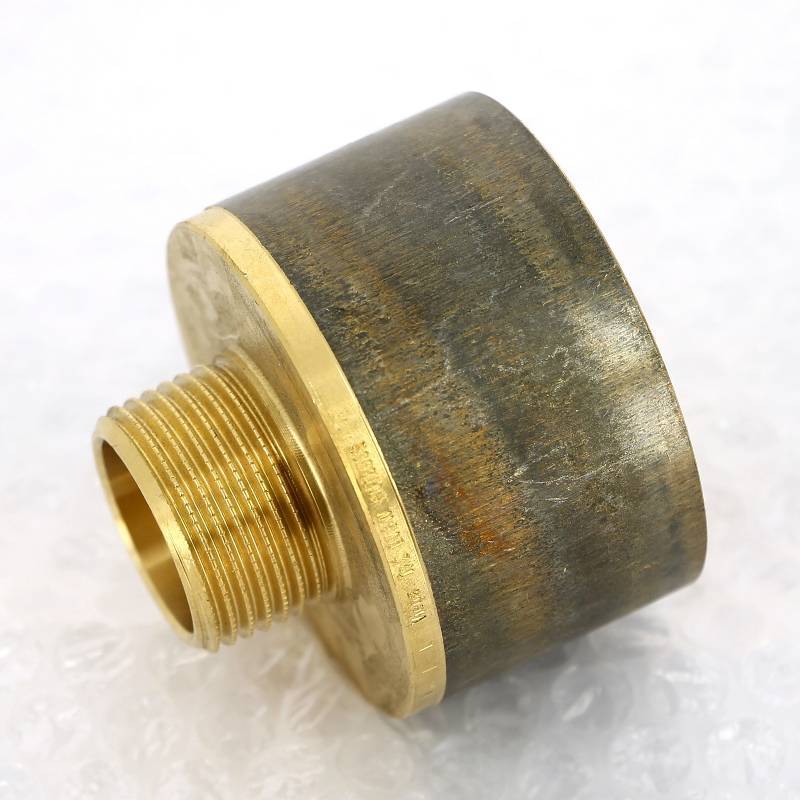 Переходник круглый Viega 1 x 2 дюйма НВ бронза 650872