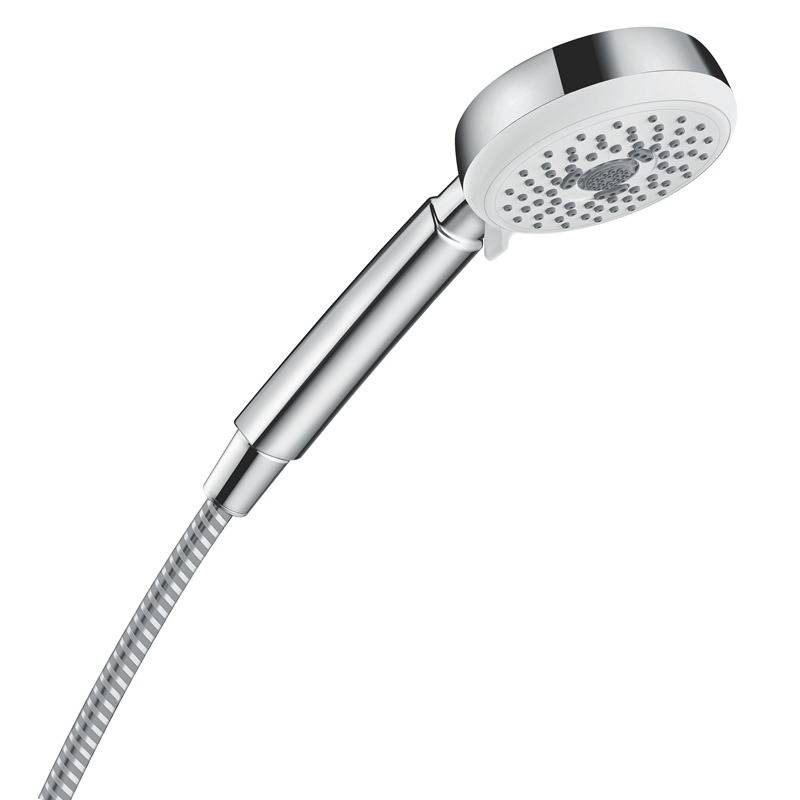 Ручной душ Hansgrohe Crometta 100 Multi белый/хром 26823400