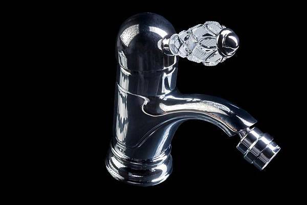 Смеситель для биде Boheme Crystal однорычажный хром 266-CRST