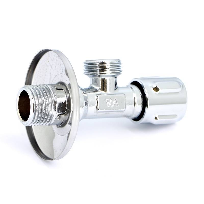 Вентиль приборный Uni-Fitt 1/2 НН для бачков и смесителей металлическая рукоятка 185M2000