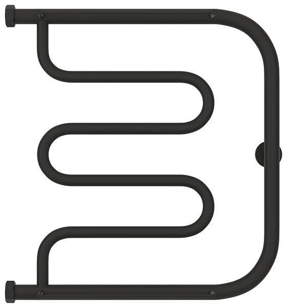 Полотенцесушитель водяной Сунержа Лира 500x500 мм темный титан муар 15-0012-5050