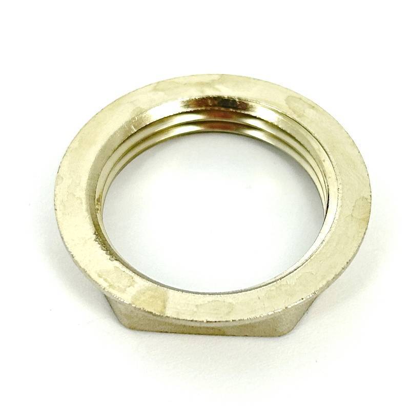 Контргайка LD Pride с бортиком 1 никелированная LD.67.508.25