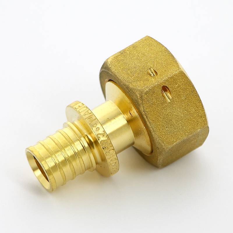 Муфта аксиальная Uni-Fitt 16x3/4 с накидной гайкой и плоской прокладкой 754G6300