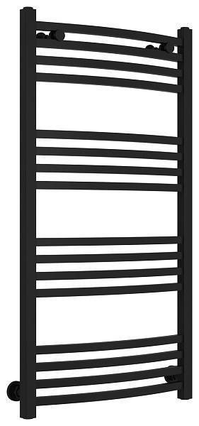 Полотенцесушитель водяной Сунержа Аркус 500x1000 мм матовый черный 31-0251-1050