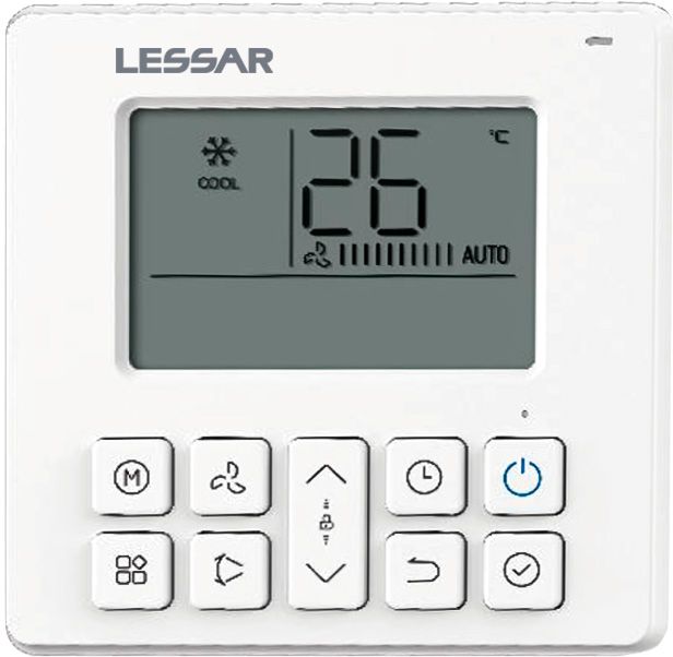 Сплит-система канальная инверторная LESSAR LS-HE12DWE2B/LU-HE12UWE2