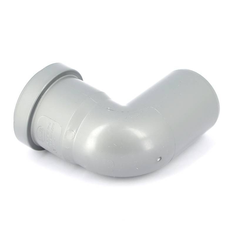 Отвод канализационный Sinikon Стандарт 50 мм 87° 504035.R