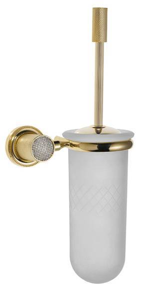 Ершик для туалета Boheme Royal Cristal подвесной золото 10933-G