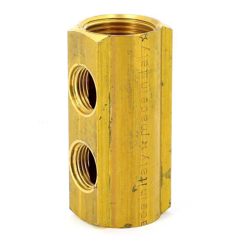 Коллектор магистральный Tiemme 1970 1 ВВ 2 выхода 1/2 ВР межосевое 36 мм 1970088