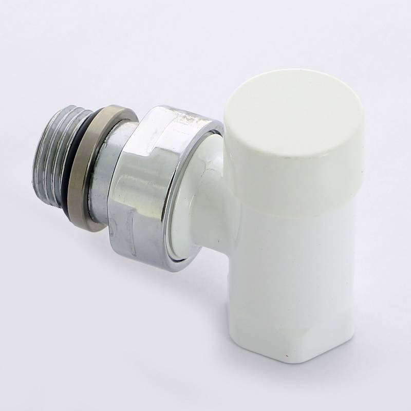 Вентиль обратный Carlo Poletti Compact угловой НВ 1/2 белый V150410E