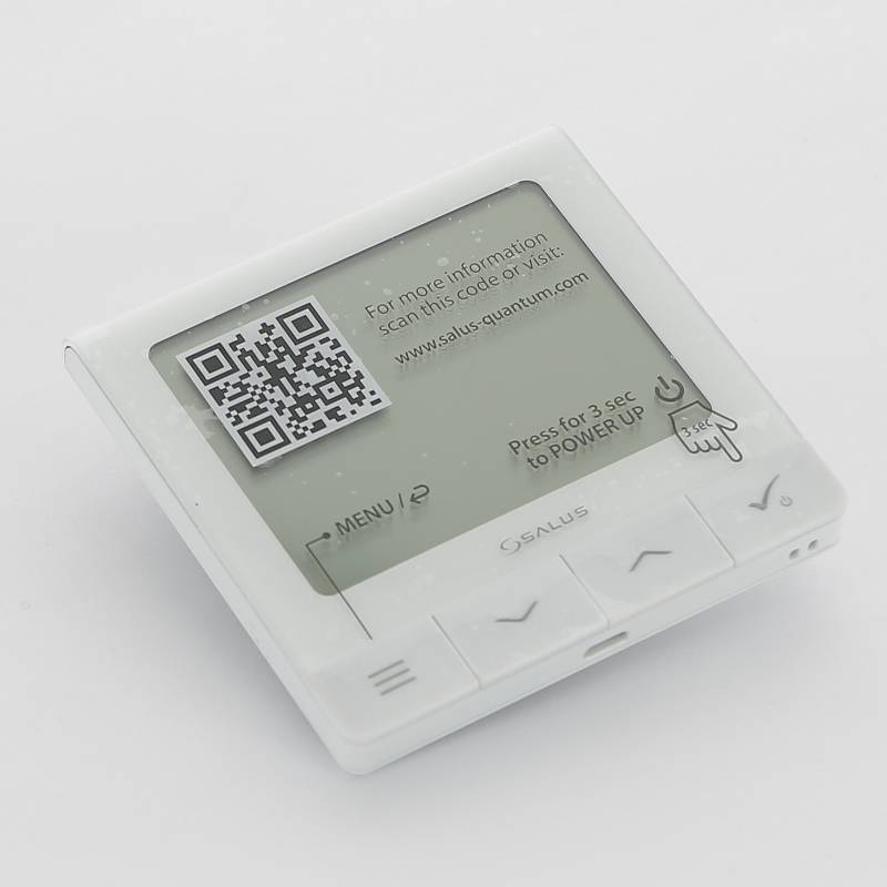 Термостат комнатный SALUS Quantum SQ610RF беспроводной программируемый белый SQ610RF