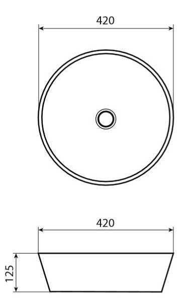 Раковина Allen Brau Liberty белая 4.32002.20