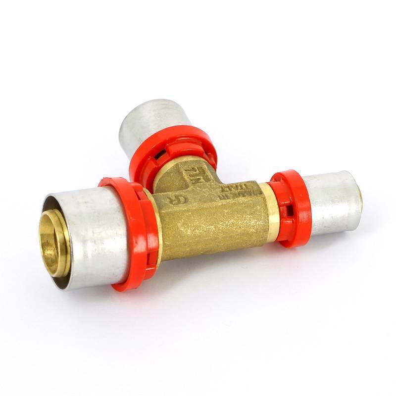 Тройник пресс Tiemme 26х20х16 мм 1650132