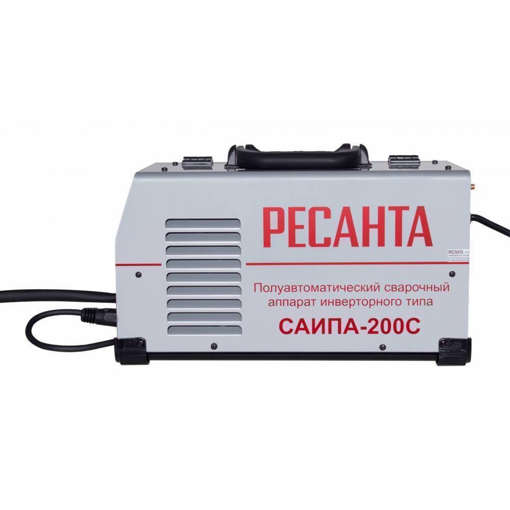 Сварочный инверторный полуавтомат Ресанта САИПА-200C (MIG/MAG) 65/56