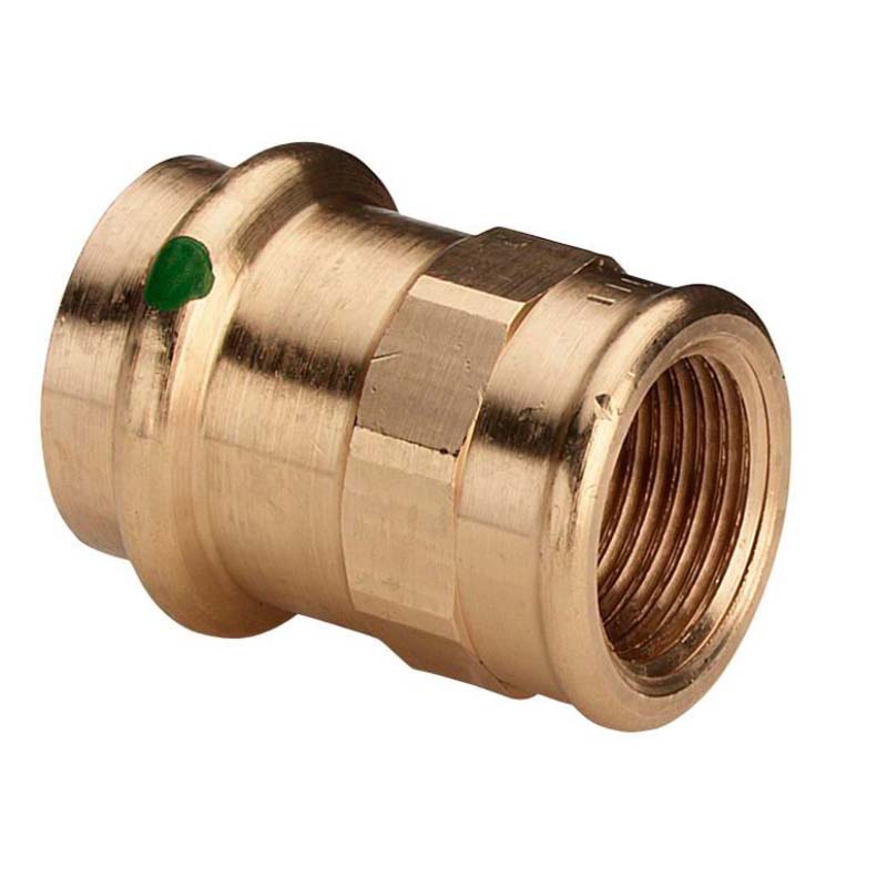 Муфта переходная пресс-В Viega Sanpress бронза 42х1 1/4 298050